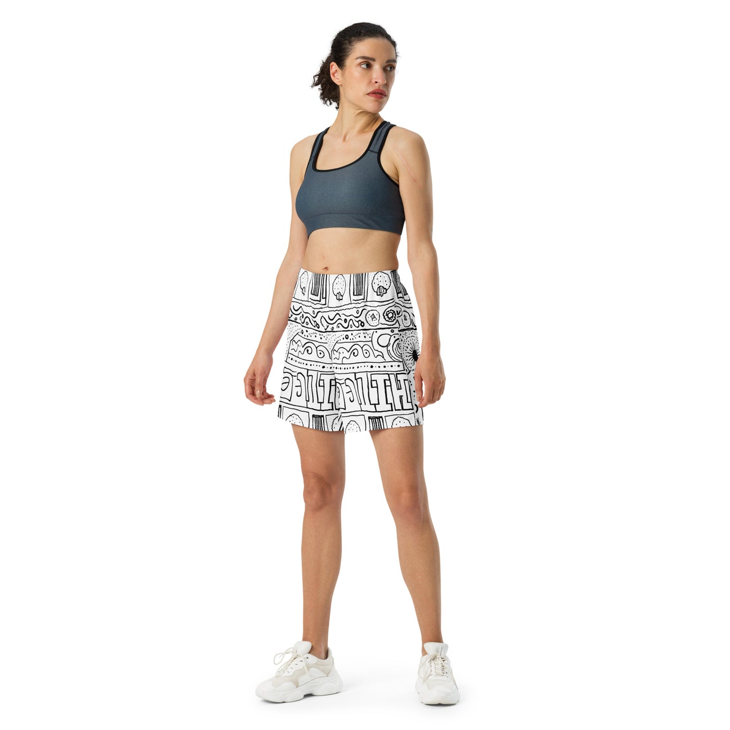 Faith - All-Over Print Unisex Athletic Long Shorts