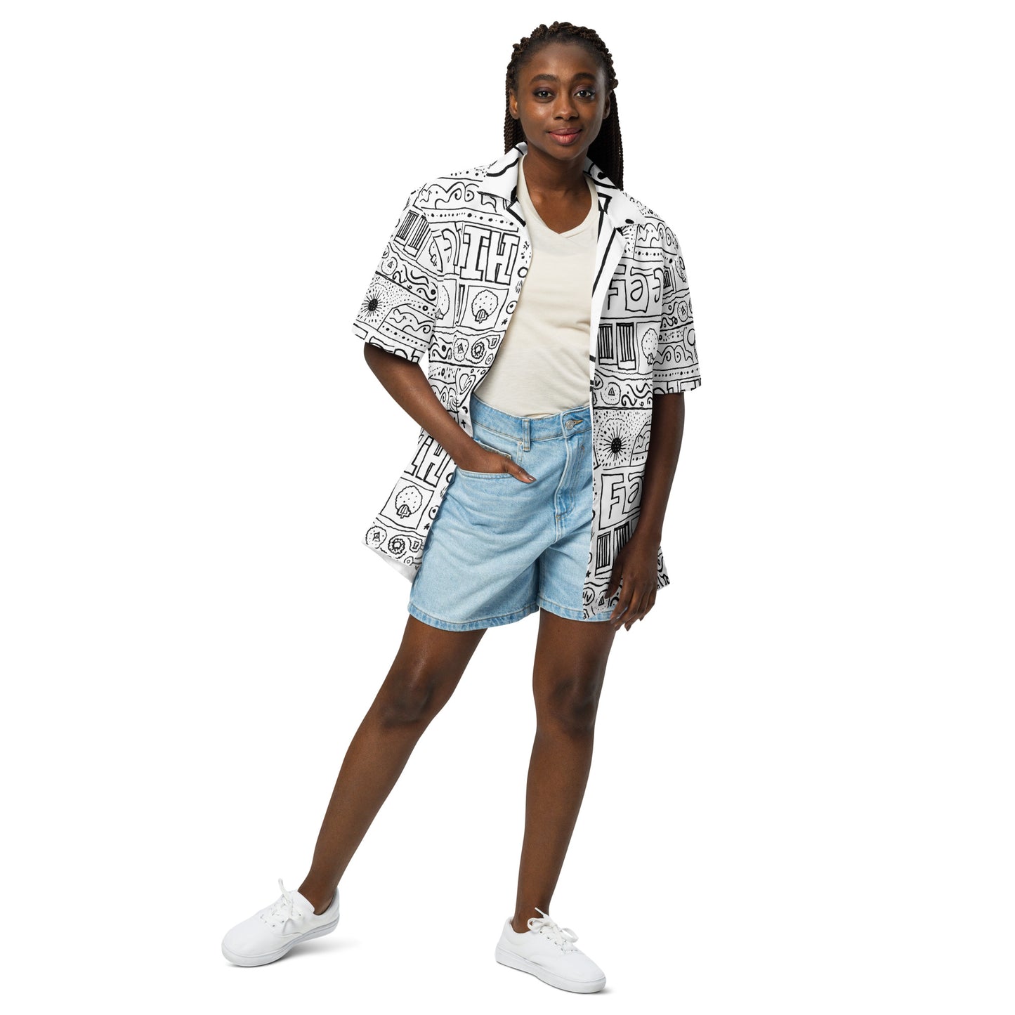 Faith - Unisex button shirt