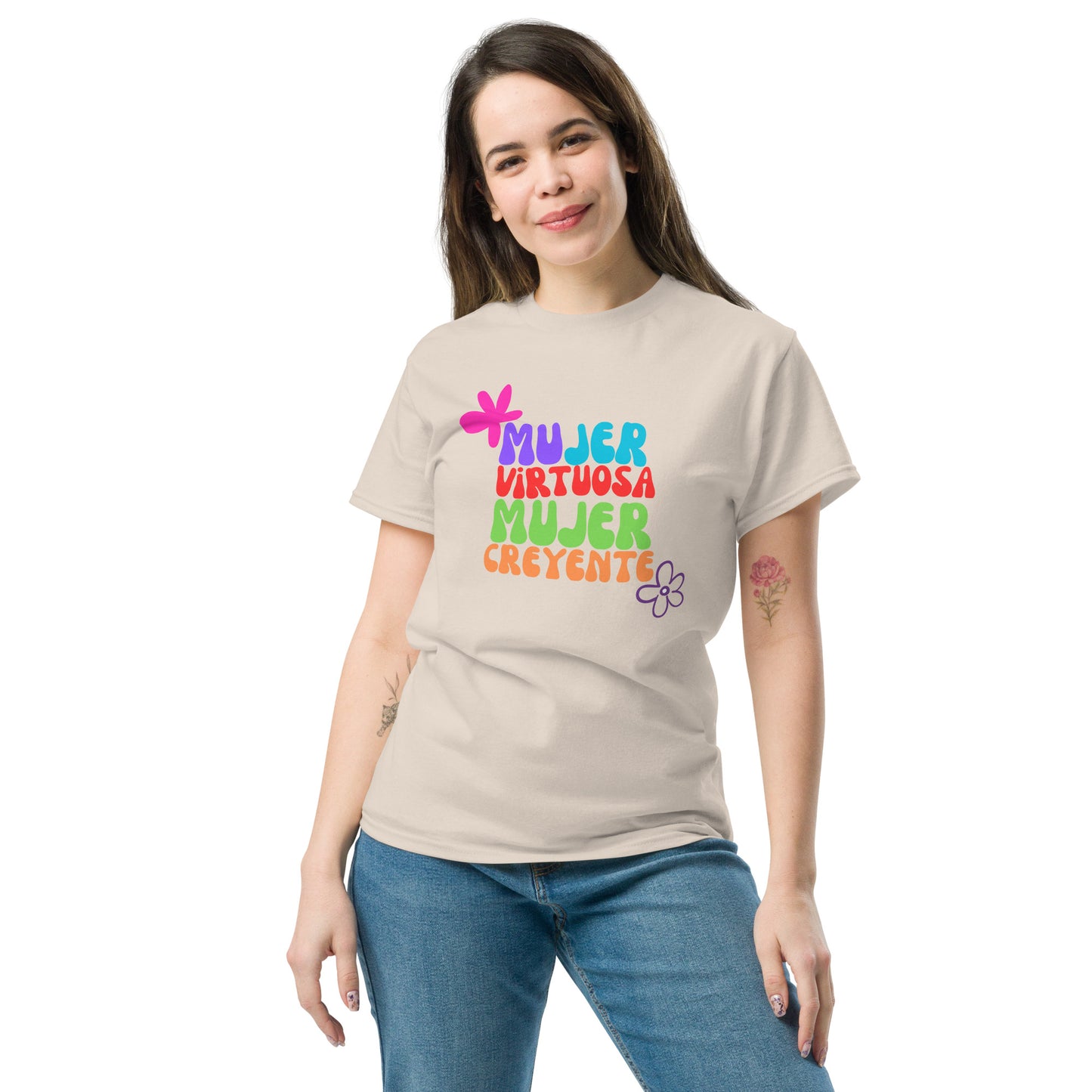 Mujer Virtuosa Mujer Creyente - Unisex classic tee