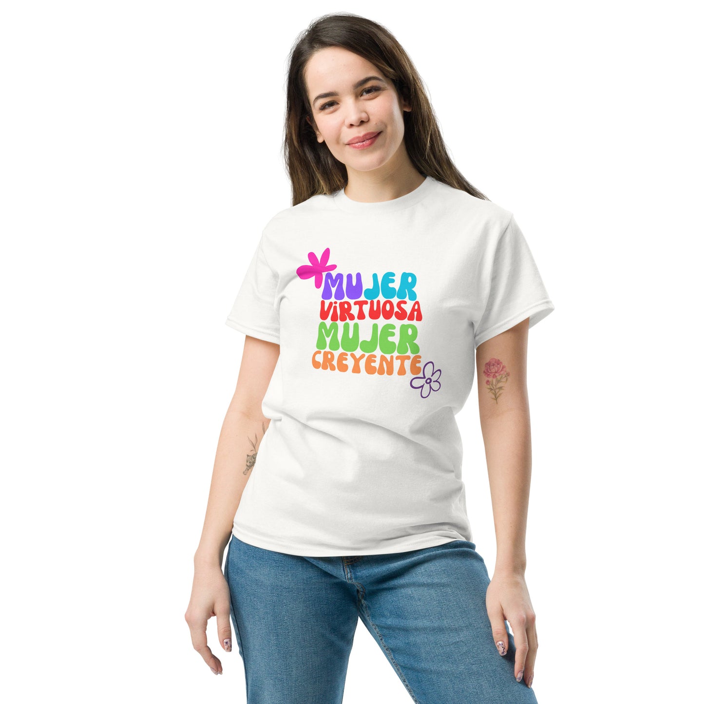 Mujer Virtuosa Mujer Creyente - Unisex classic tee