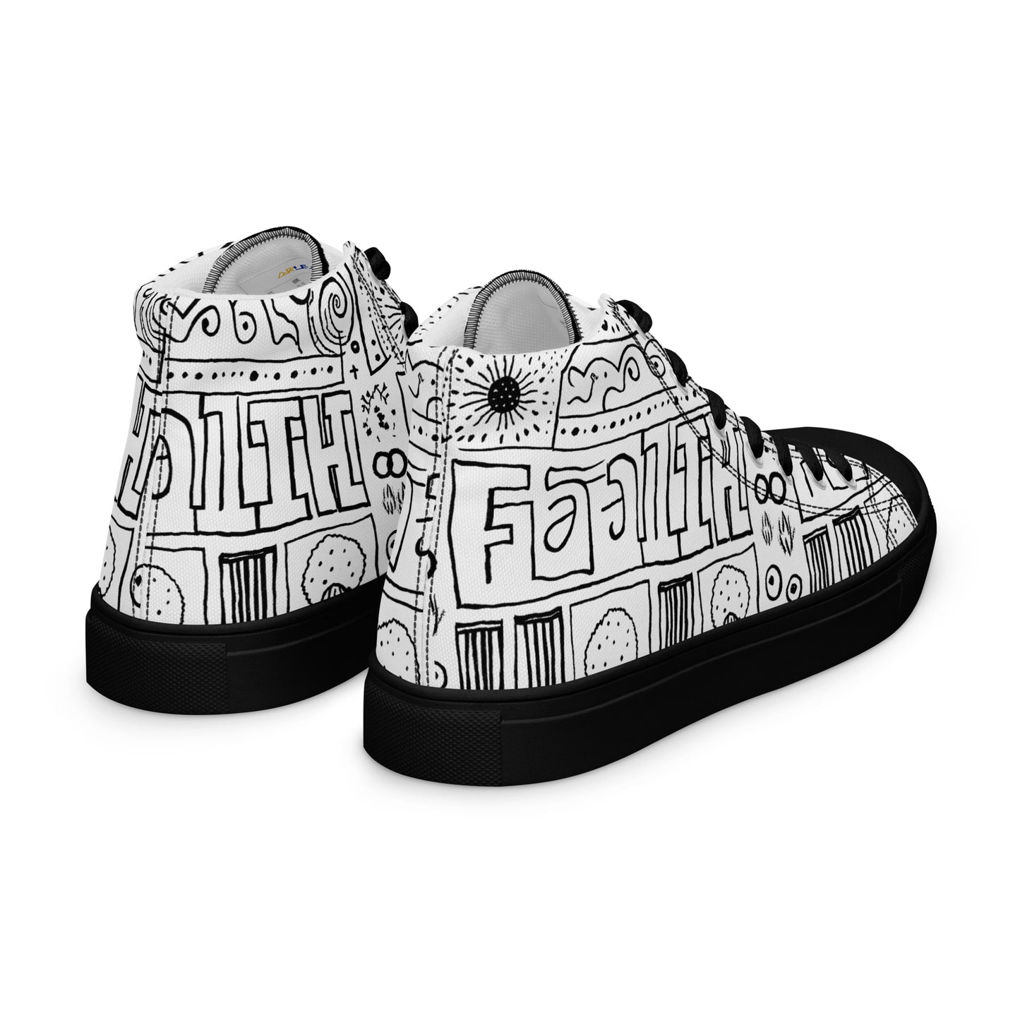 Faith Men’s high top canvas shoes