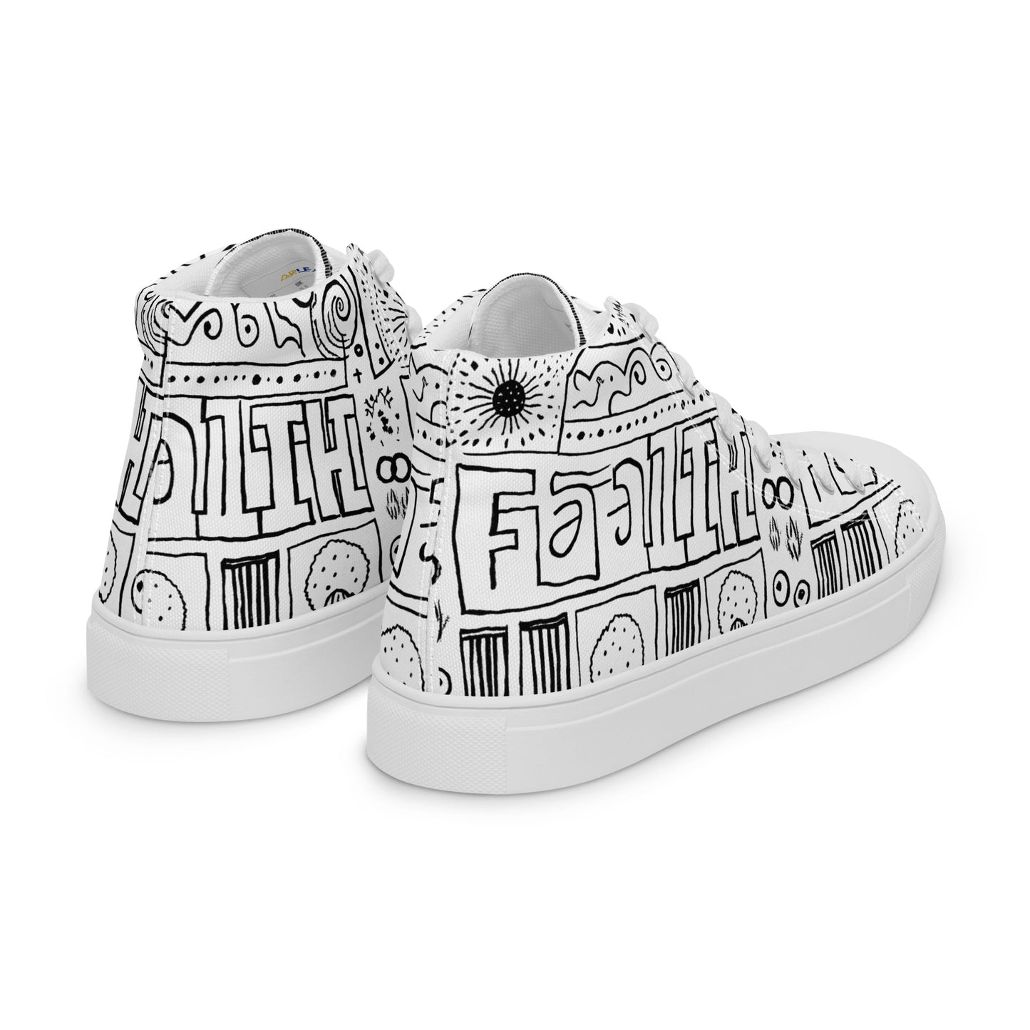 Faith Men’s high top canvas shoes