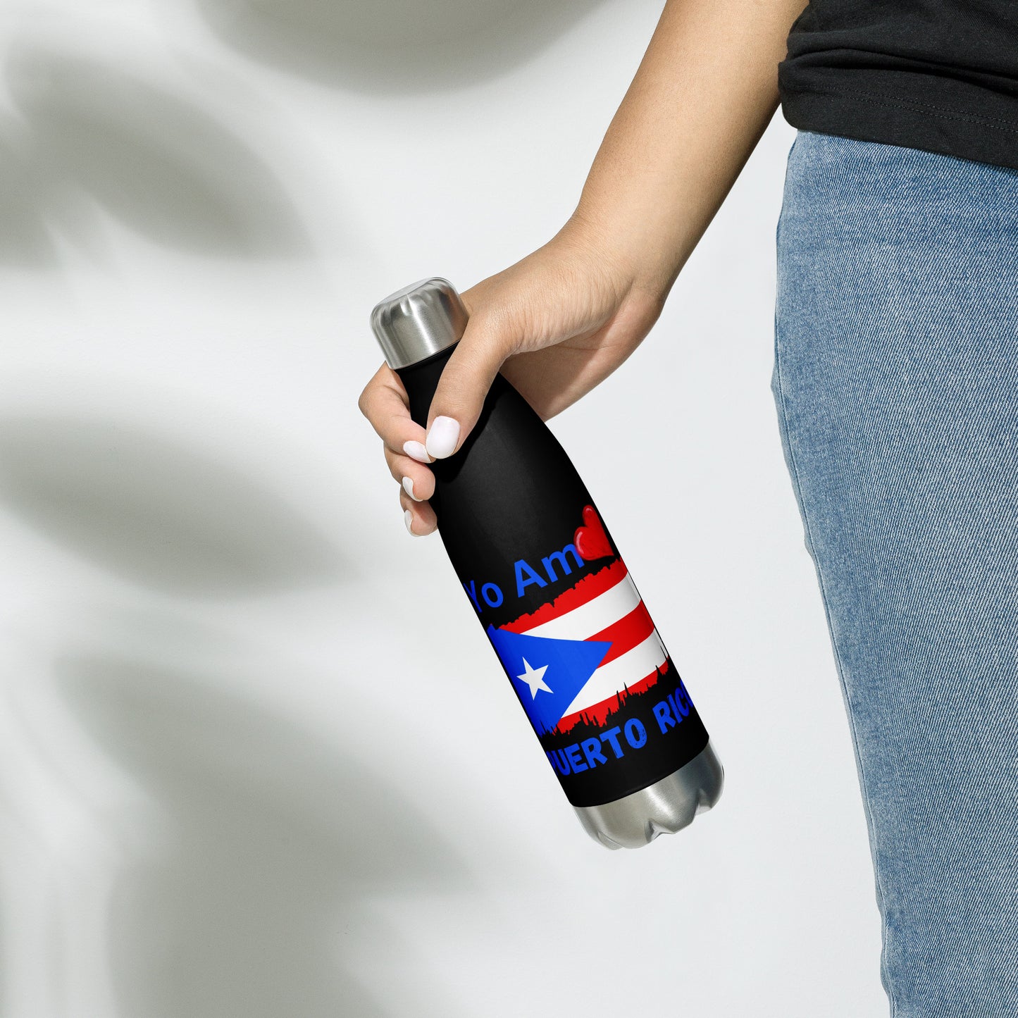 Yo Amo Puerto Rico - Stainless steel water bottle