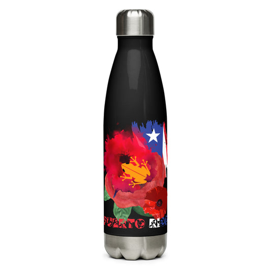 Puerto Rico/Coqui Stainless steel water bottle