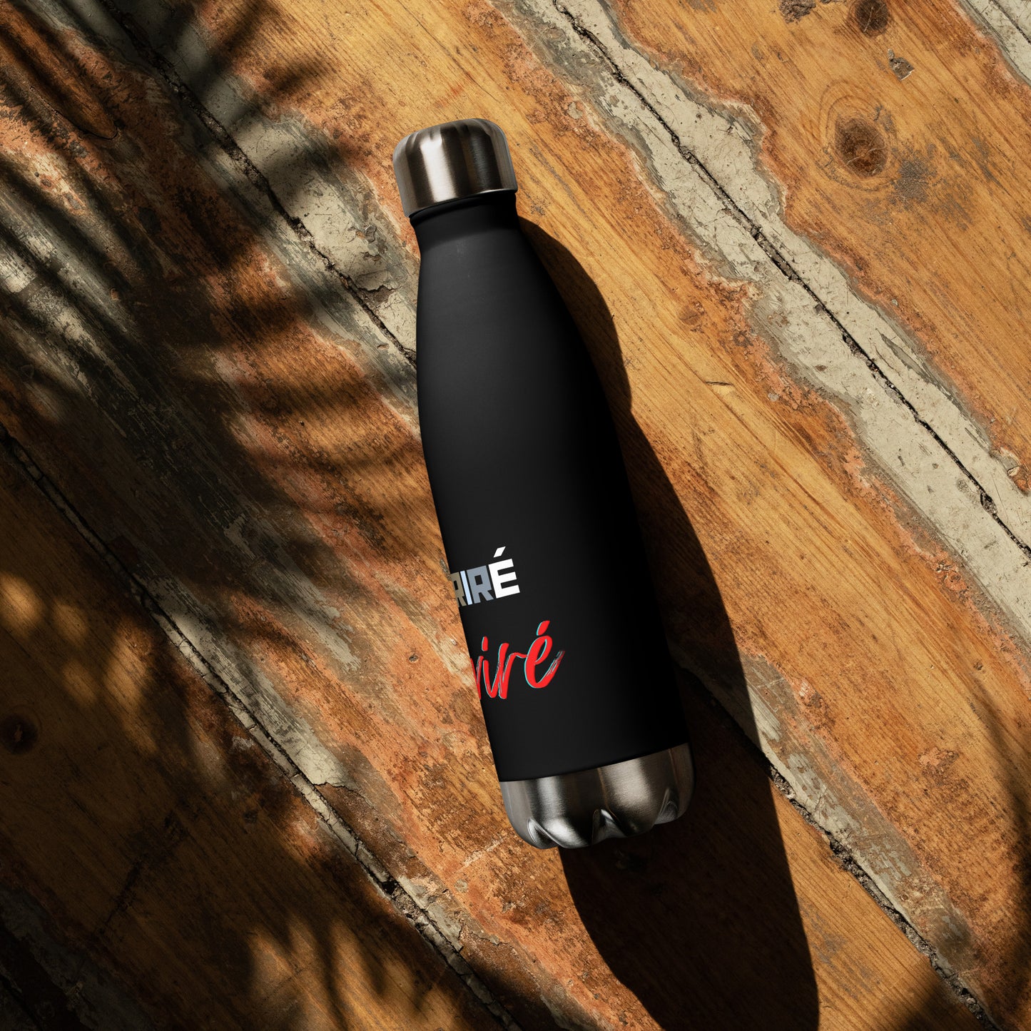 No Morire Sino que Vivire - Stainless steel water bottle