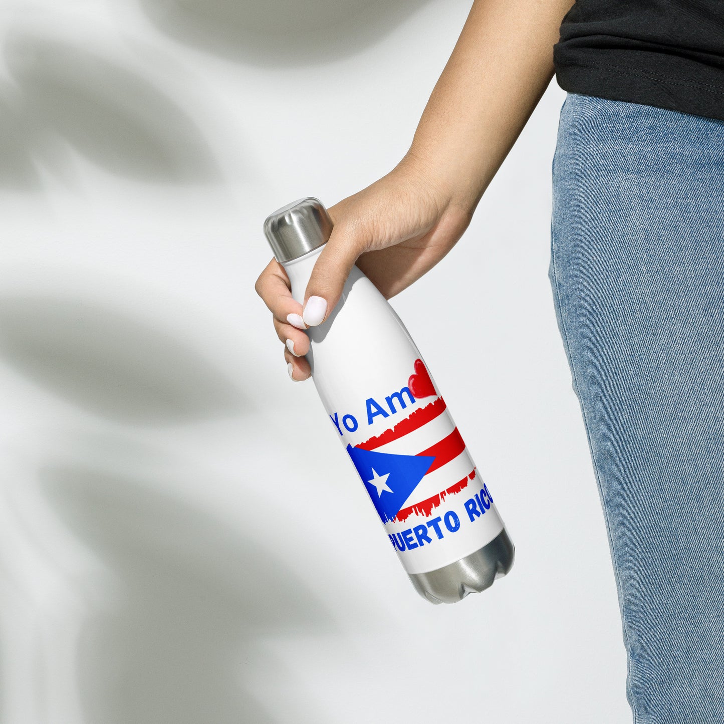 Yo Amo Puerto Rico - Stainless steel water bottle