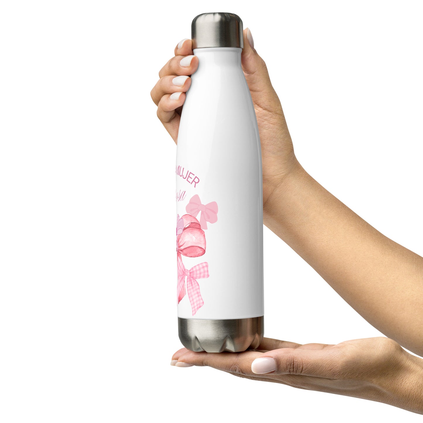 Soy Una Mujer Virtuosa - Stainless steel water bottle