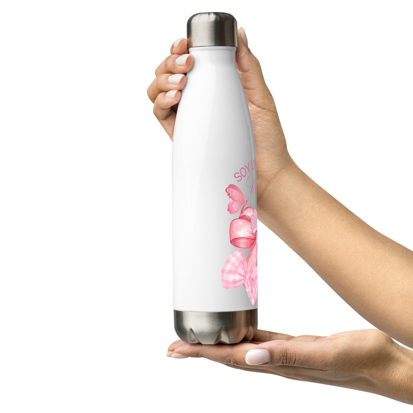 Soy Una Mujer Virtuosa - Stainless steel water bottle