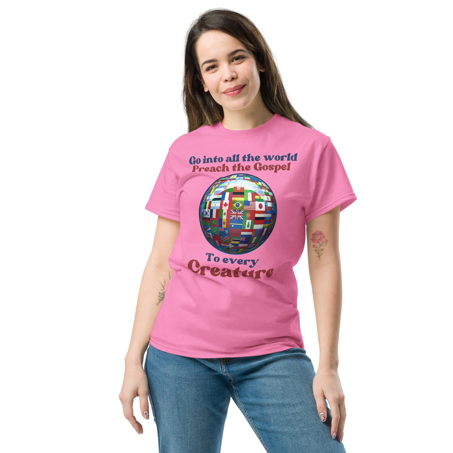 Go Into all The World-Preach the Gospel - Unisex classic tee