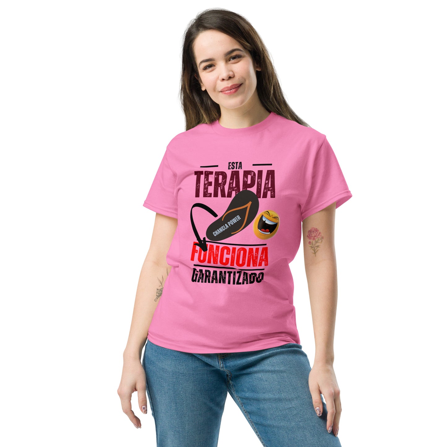 Terapia Chancla Power - PR - Unisex classic tee