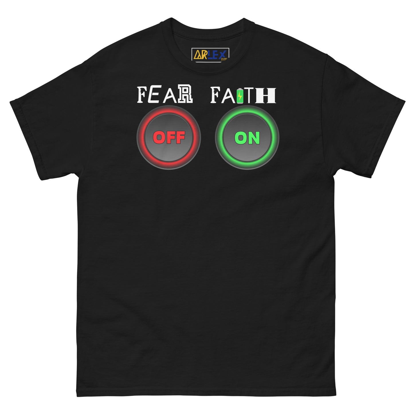 Faith On Fear Off - Unisex classic tee