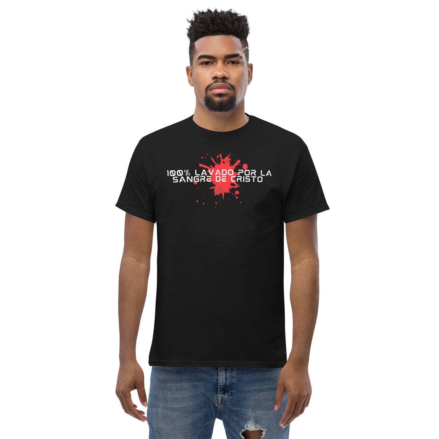 100% Lavado Por la Sangre de Cristo - Unisex classic tee