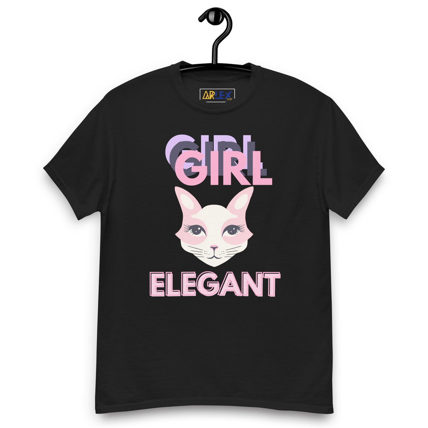 Girl Elegant Cat - Unisex classic tee