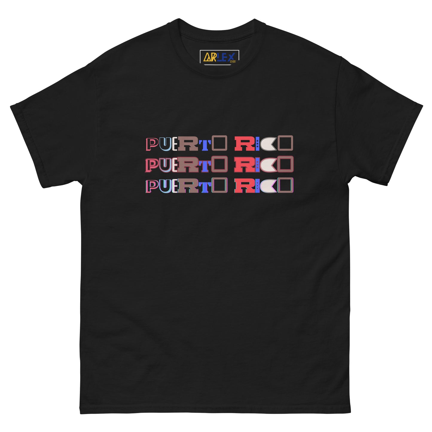 Puerto Rico Fun Letters - Unisex classic tee