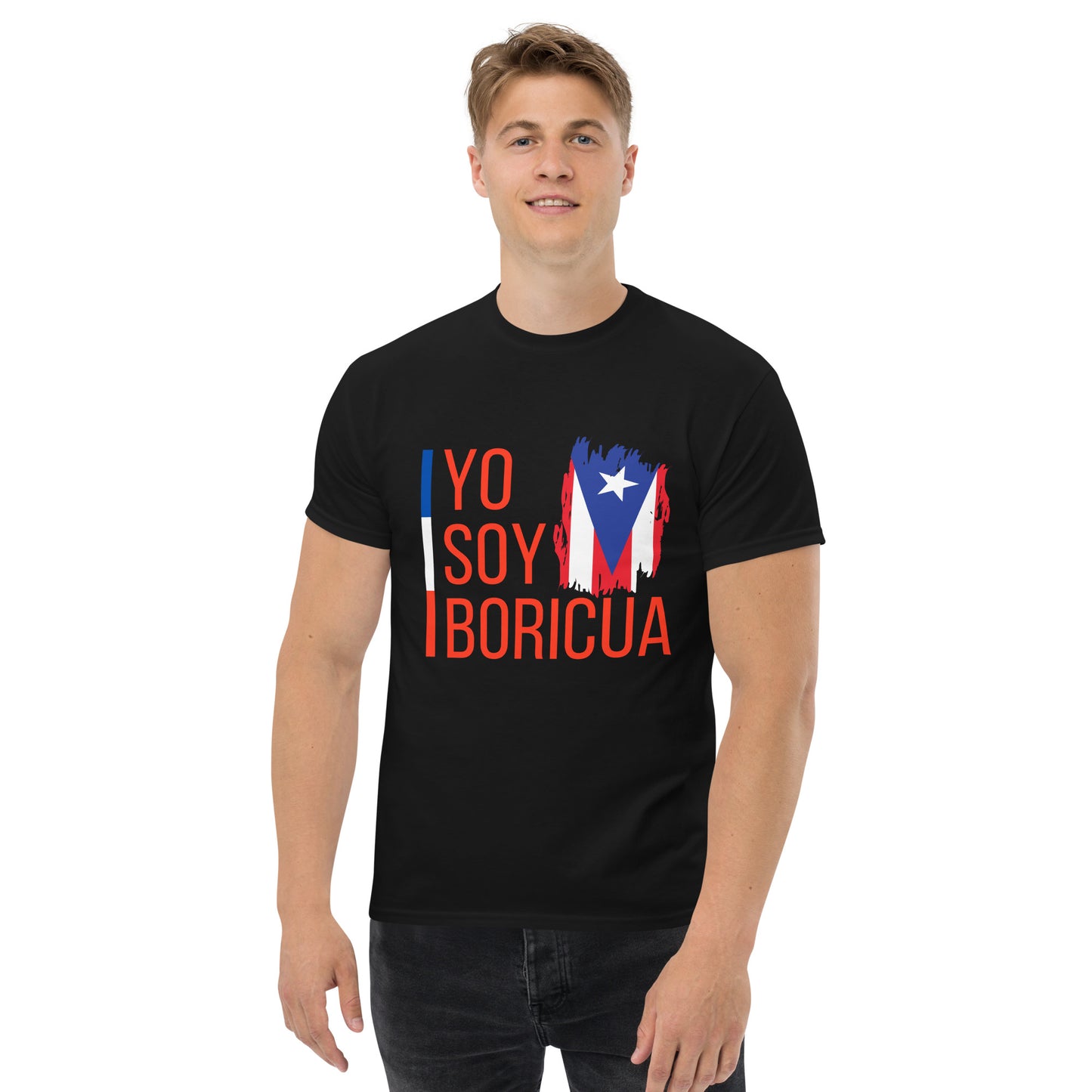 Yo Soy Boricua Bandera Tri color - Unisex classic tee