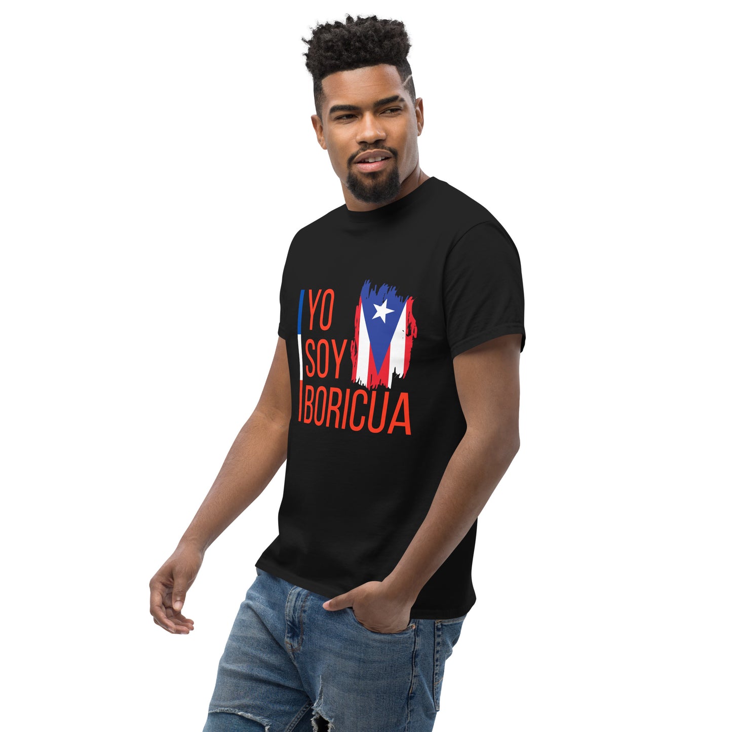 Yo Soy Boricua Bandera Tri color - Unisex classic tee