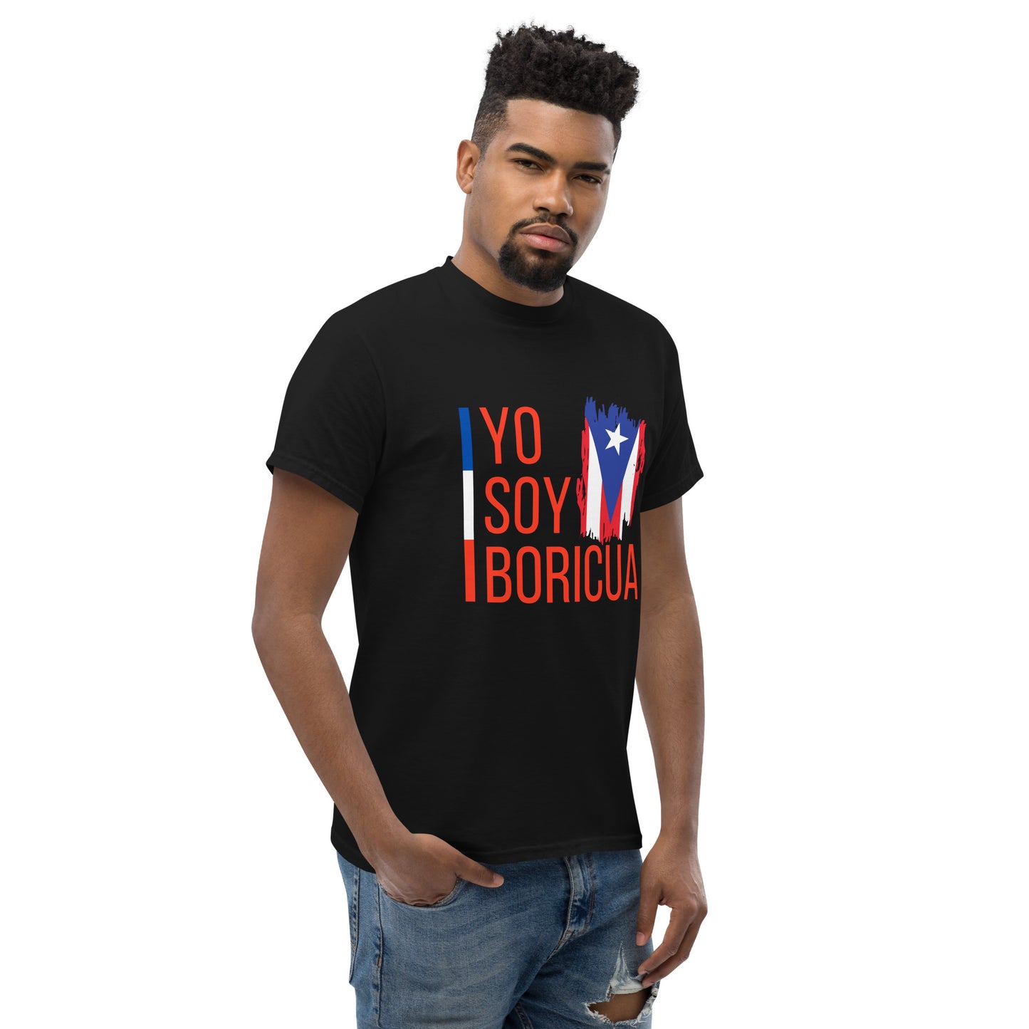 Yo Soy Boricua Bandera Tri color - Unisex classic tee