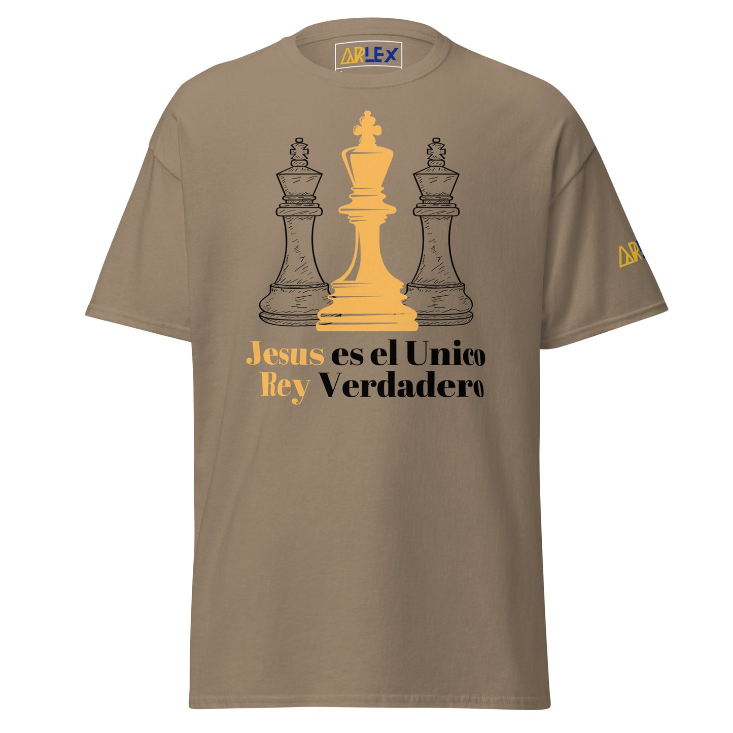 Jesus es el Unico Rey Verdadero - Black letters - Unisex classic tee