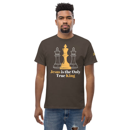 Jesus is the Only True King white letters - Unisex classic tee