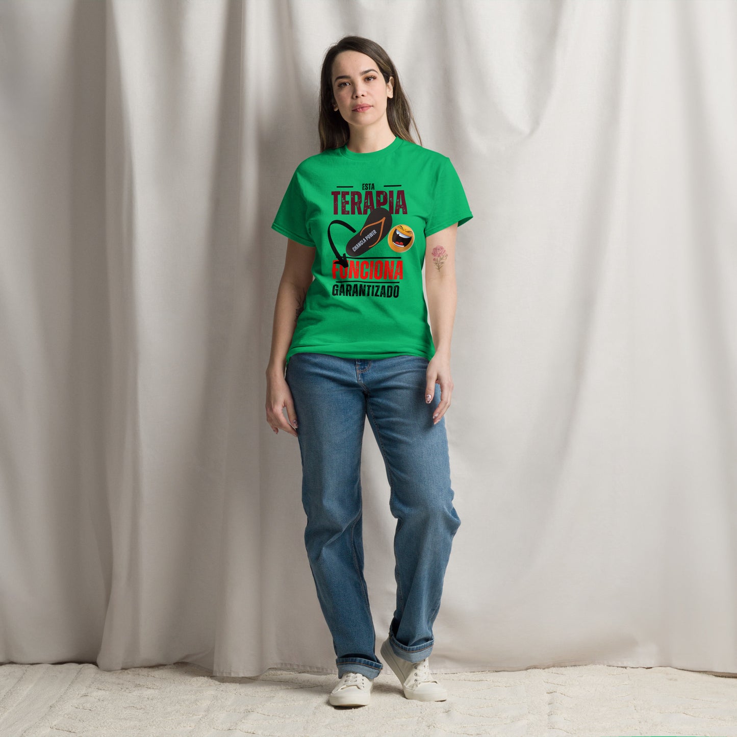 Terapia Chancla Power - PR - Unisex classic tee