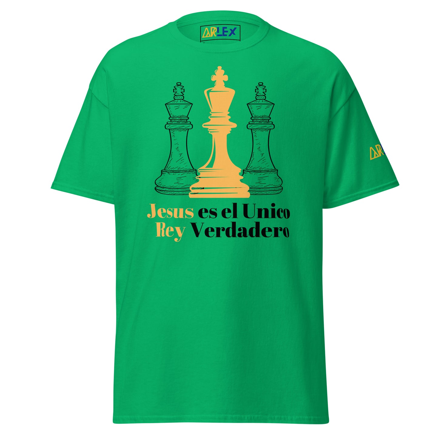 Jesus es el Unico Rey Verdadero - Black letters - Unisex classic tee