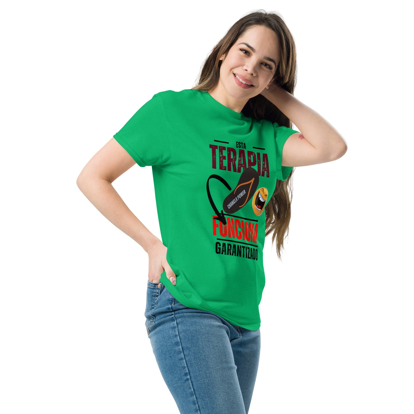 Terapia Chancla Power - PR - Unisex classic tee