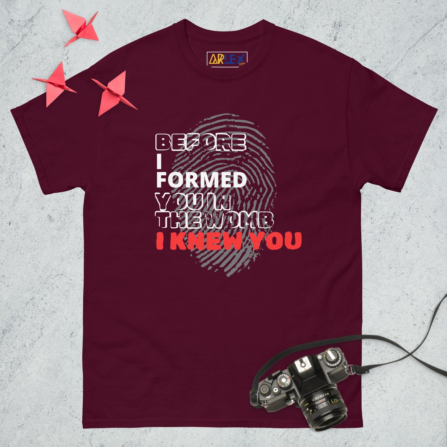 Before I Formed You in the Womb I Knew You - Unisex classic tee