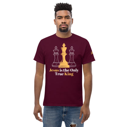 Jesus is the Only True King white letters - Unisex classic tee