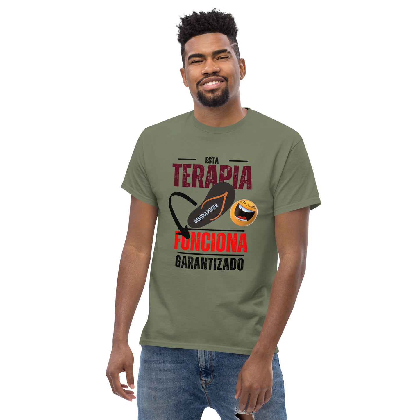 Terapia Chancla Power - PR - Unisex classic tee