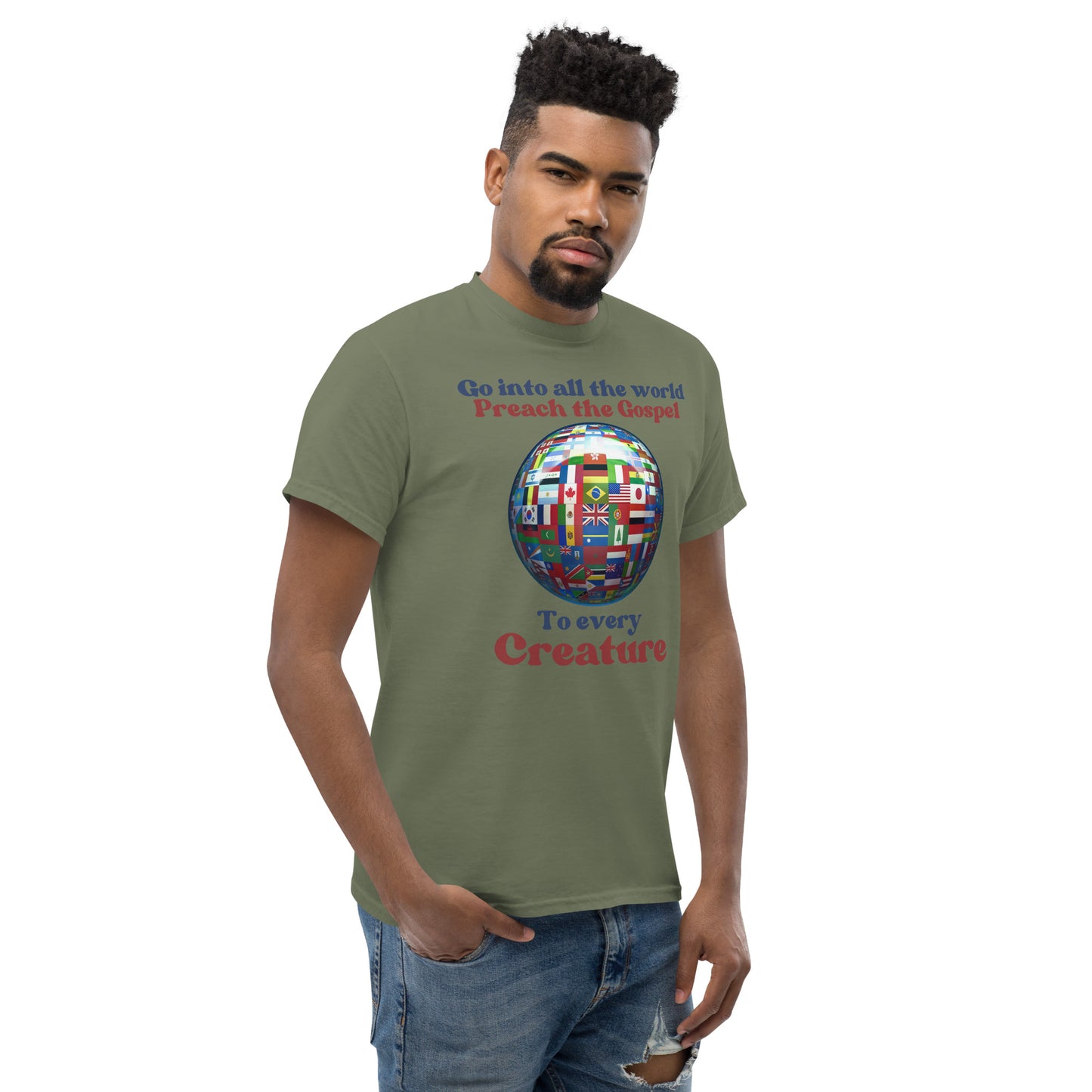 Go Into all The World-Preach the Gospel - Unisex classic tee