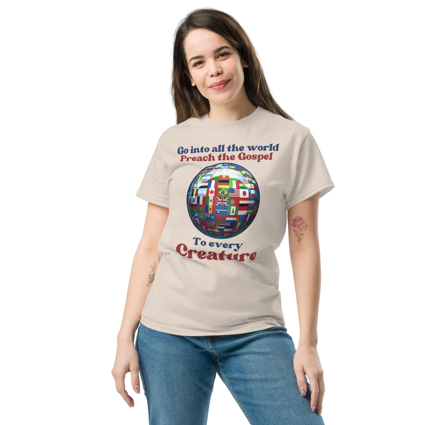 Go Into all The World-Preach the Gospel - Unisex classic tee