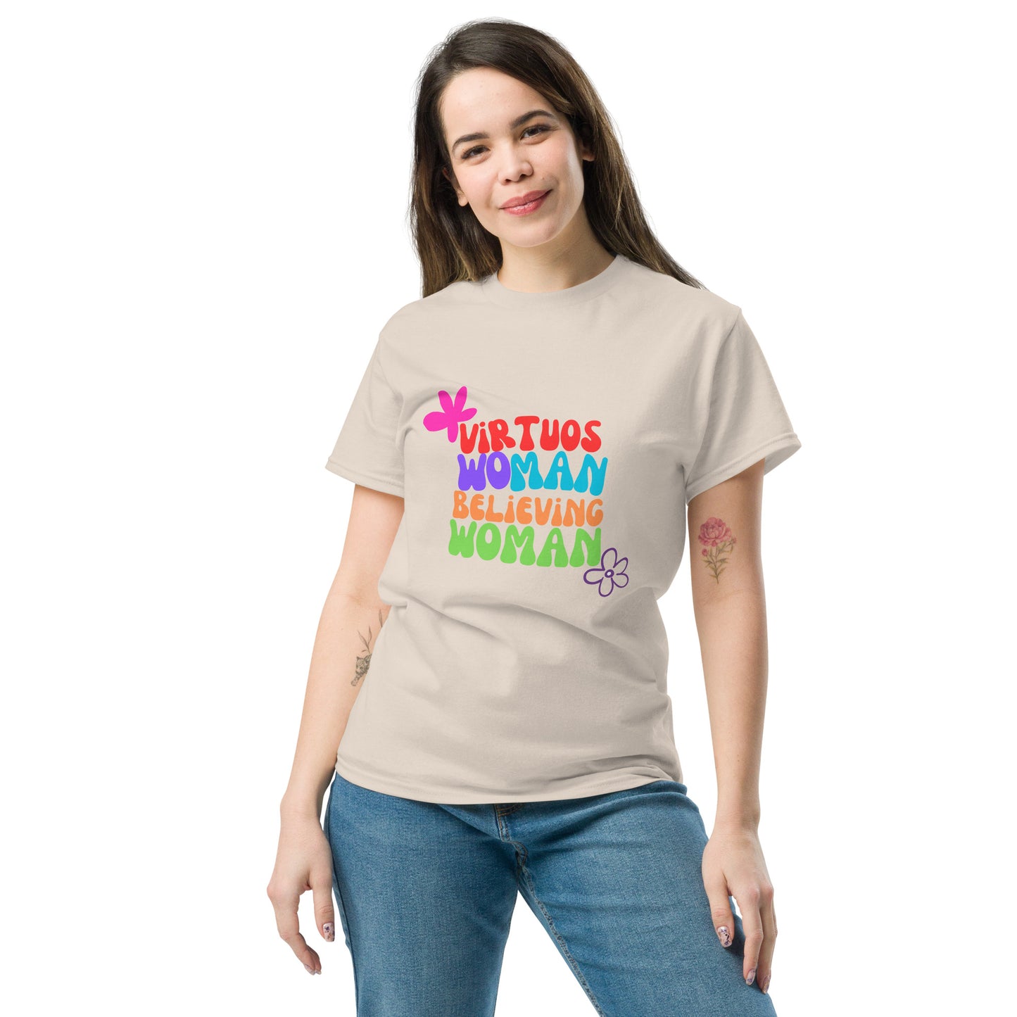 Virtuos Woman Believing Woman - Unisex classic tee