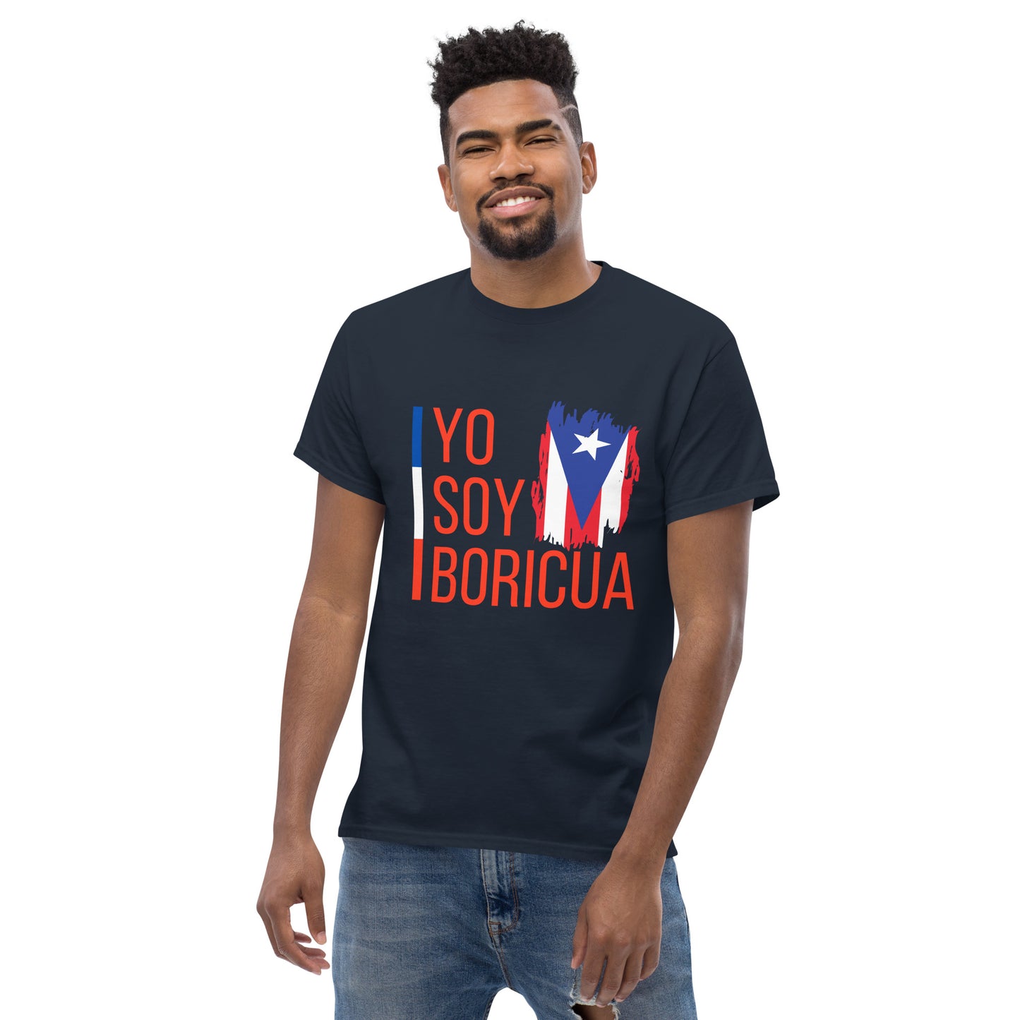 Yo Soy Boricua Bandera Tri color - Unisex classic tee