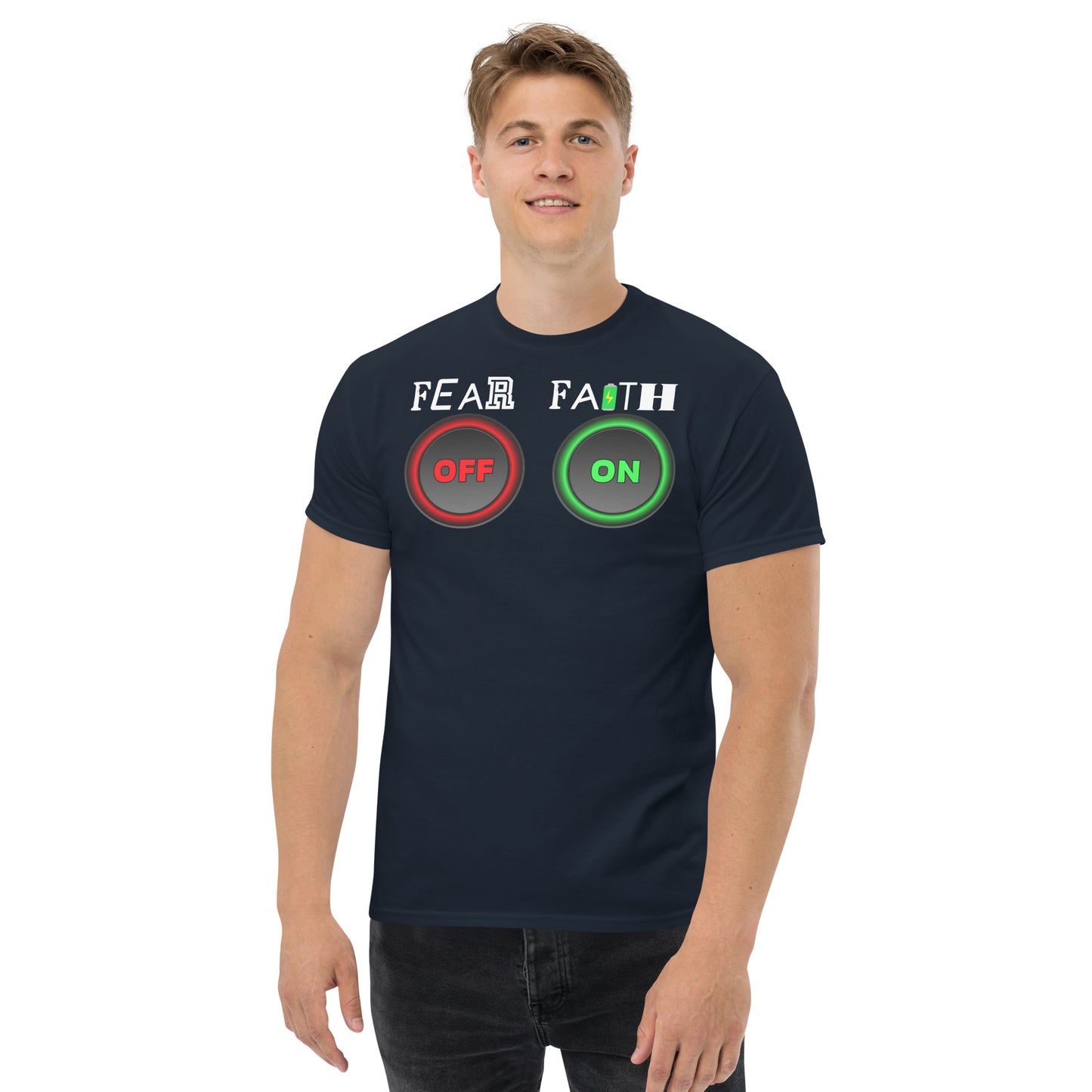 Faith On Fear Off - Unisex classic tee