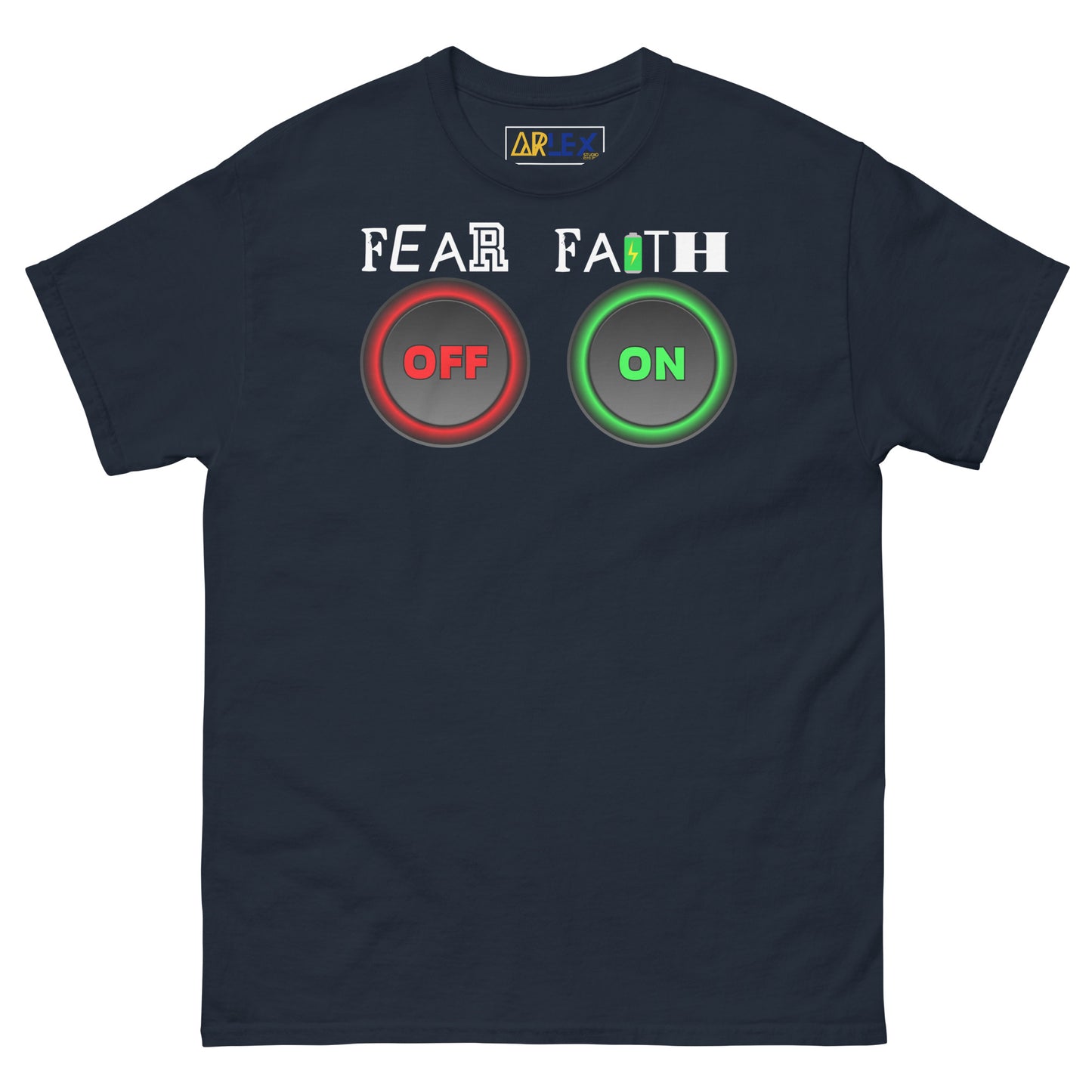 Faith On Fear Off - Unisex classic tee