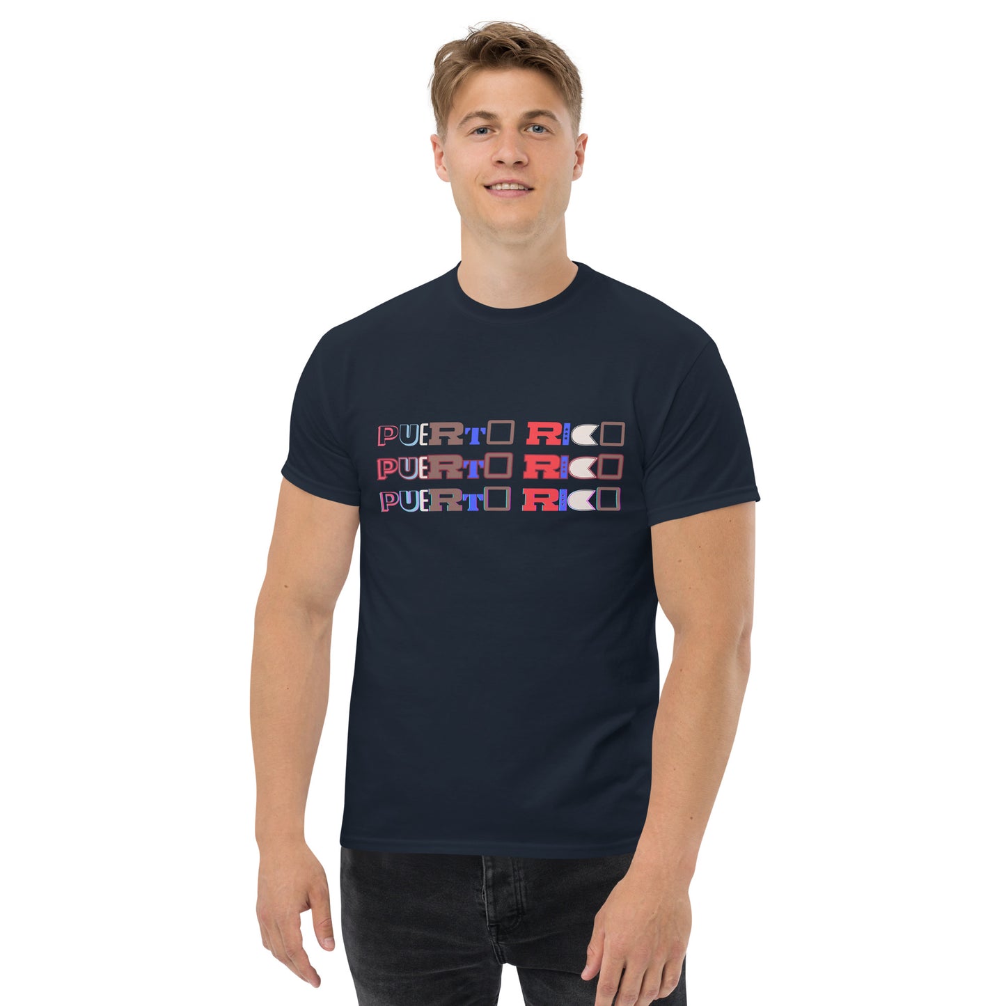 Puerto Rico Fun Letters - Unisex classic tee