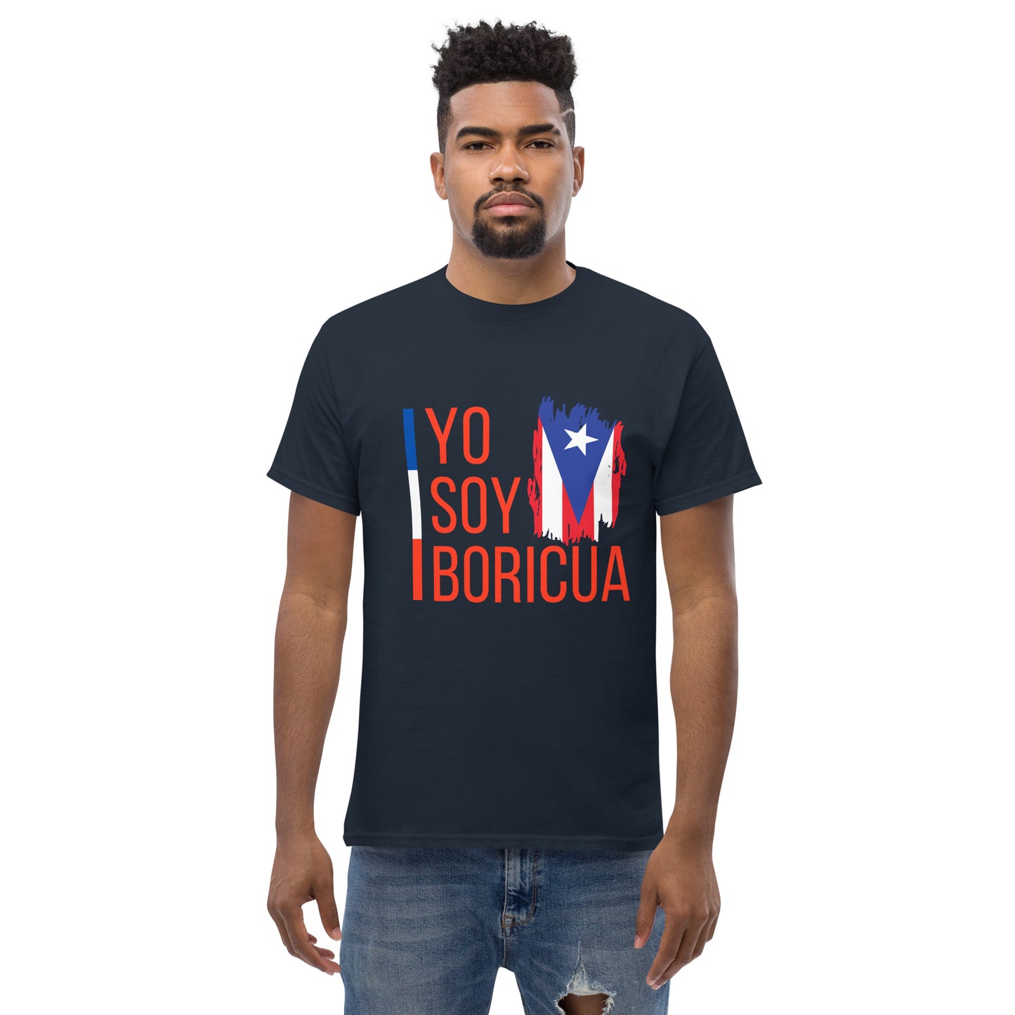 Yo Soy Boricua Bandera Tri color - Unisex classic tee