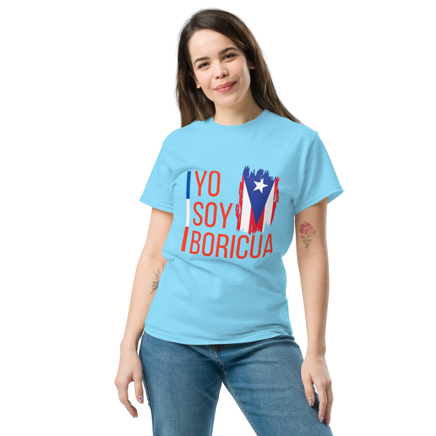 Yo Soy Boricua Bandera Tri color - Unisex classic tee