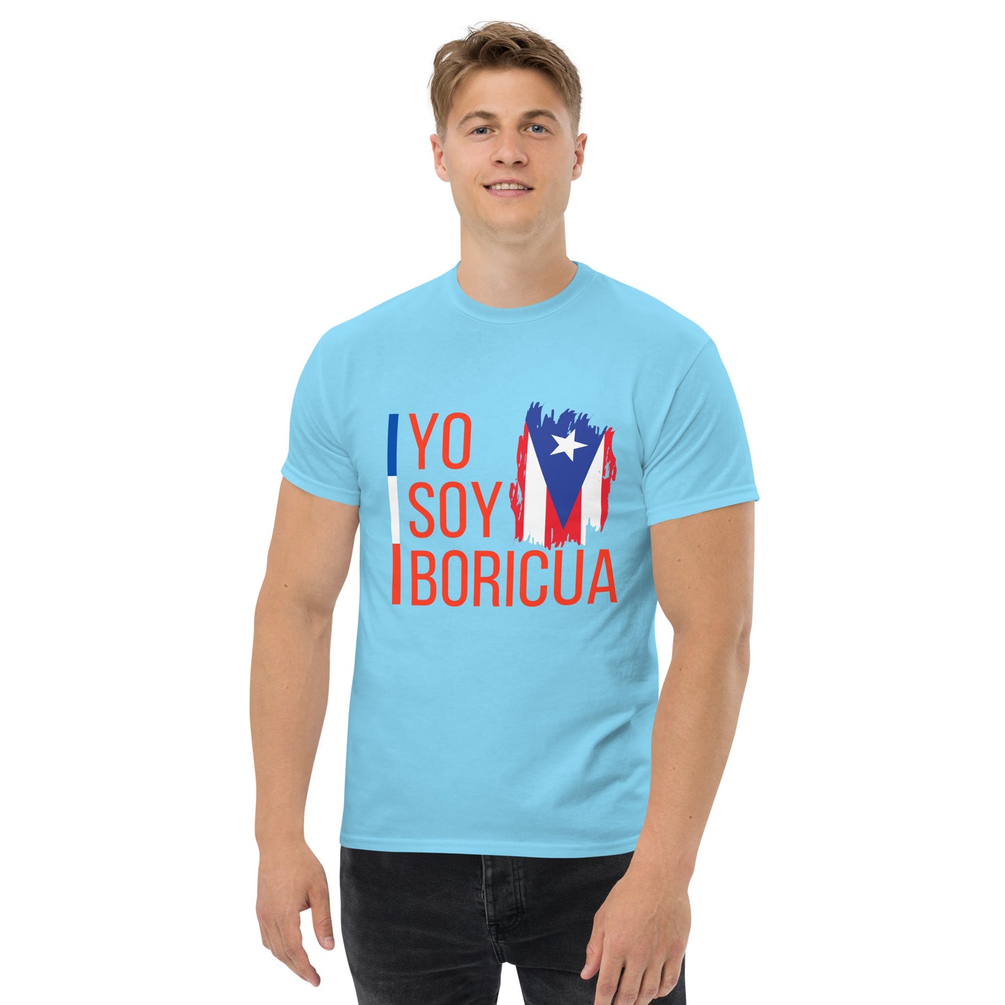 Yo Soy Boricua Bandera Tri color - Unisex classic tee