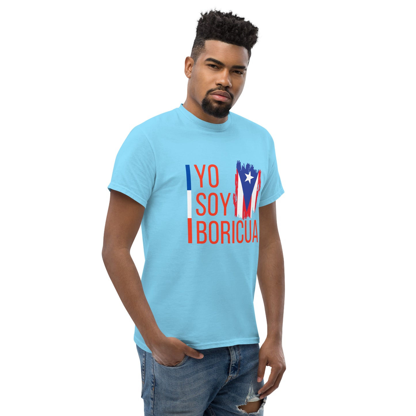 Yo Soy Boricua Bandera Tri color - Unisex classic tee