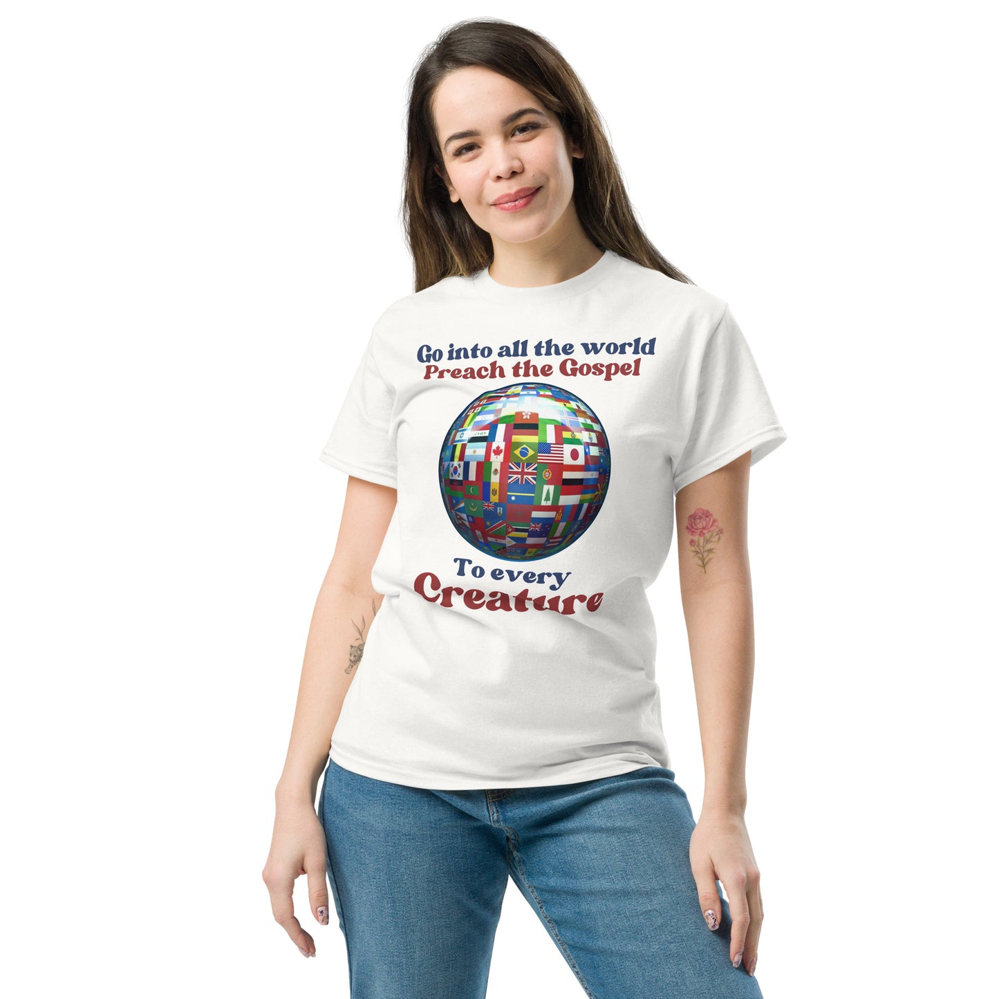 Go Into all The World-Preach the Gospel - Unisex classic tee