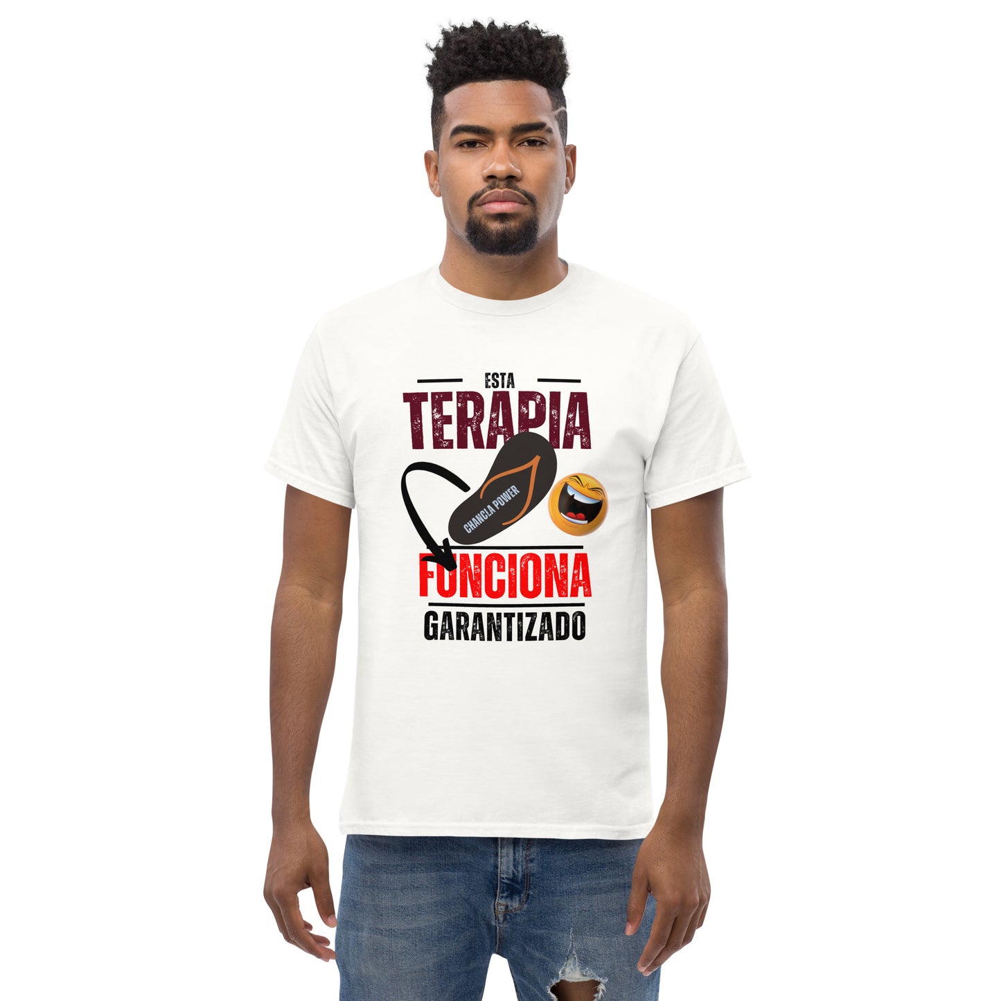 Terapia Chancla Power - PR - Unisex classic tee