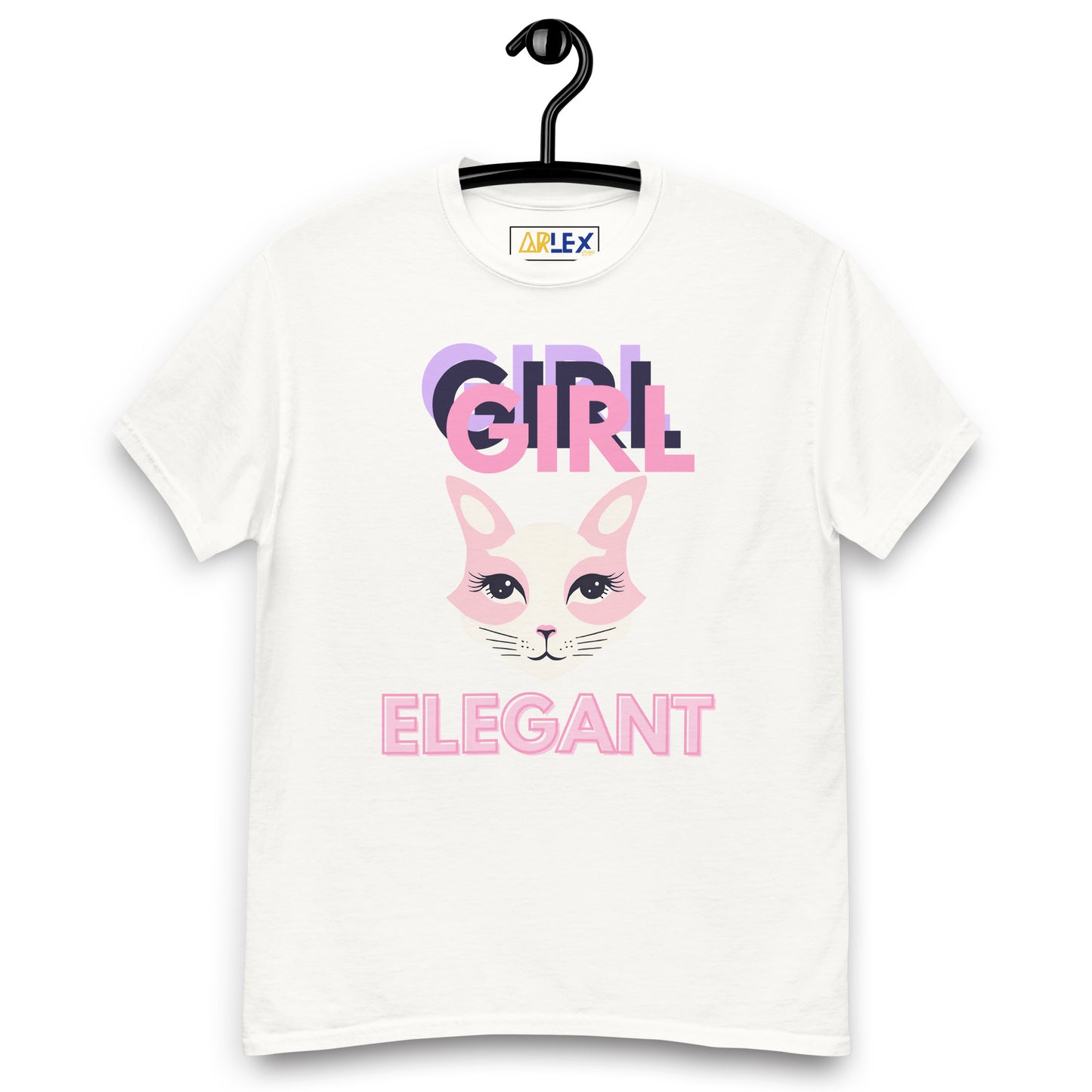 Girl Elegant Cat - Unisex classic tee