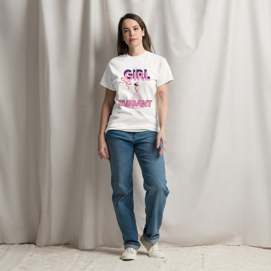 Girl Elegant Silhouette - Unisex classic tee