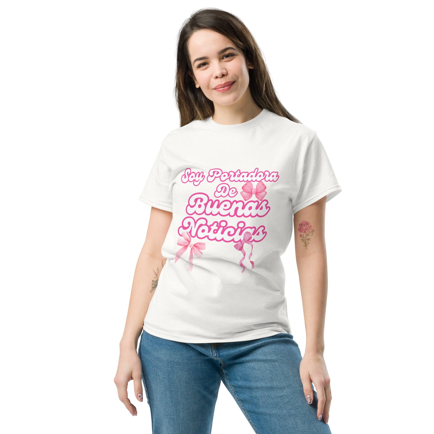 Soy Portadora de Buenas Noticias - Unisex classic tee