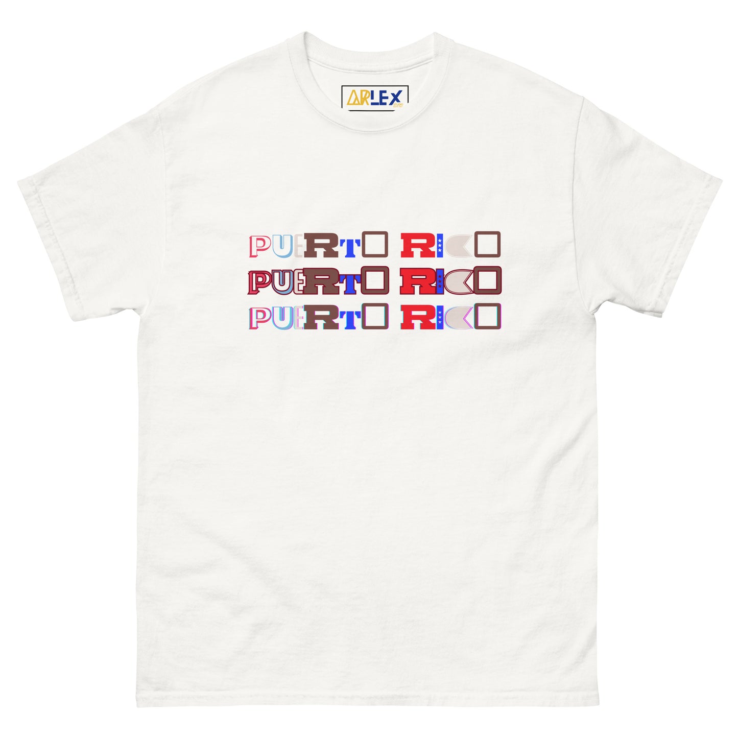 Puerto Rico Fun Letters - Unisex classic tee