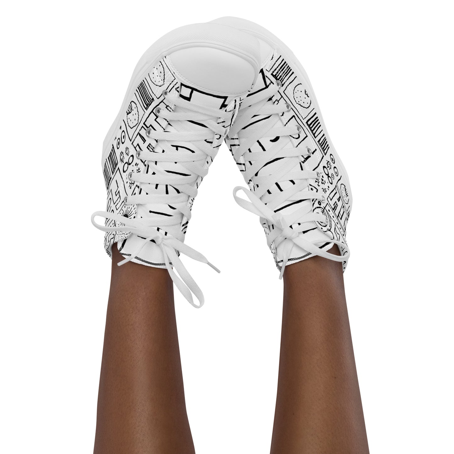 Faith - Women’s high top canvas shoes